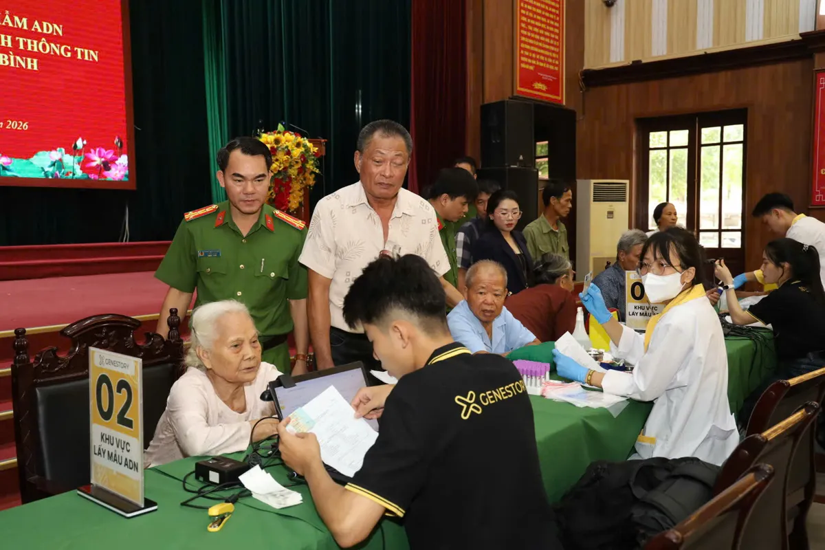Ninh Bình thu nhận gần 19.000 mẫu ADN của thân nhân liệt sĩ - Ảnh 1.