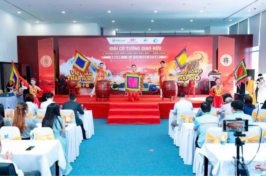 Lễ khai mạc Giải cờ tướng giao hữu tranh cúp KIM LONG MOTOR lần thứ I - năm 2026