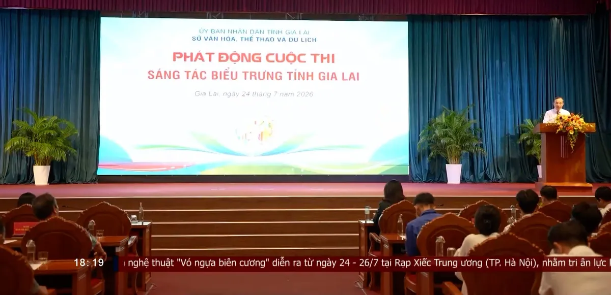 Phát động cuộc thi sáng tác biểu trưng tỉnh Gia Lai- Ảnh 1. Phát động cuộc thi sáng tác biểu trưng tỉnh Gia Lai- Ảnh 1.