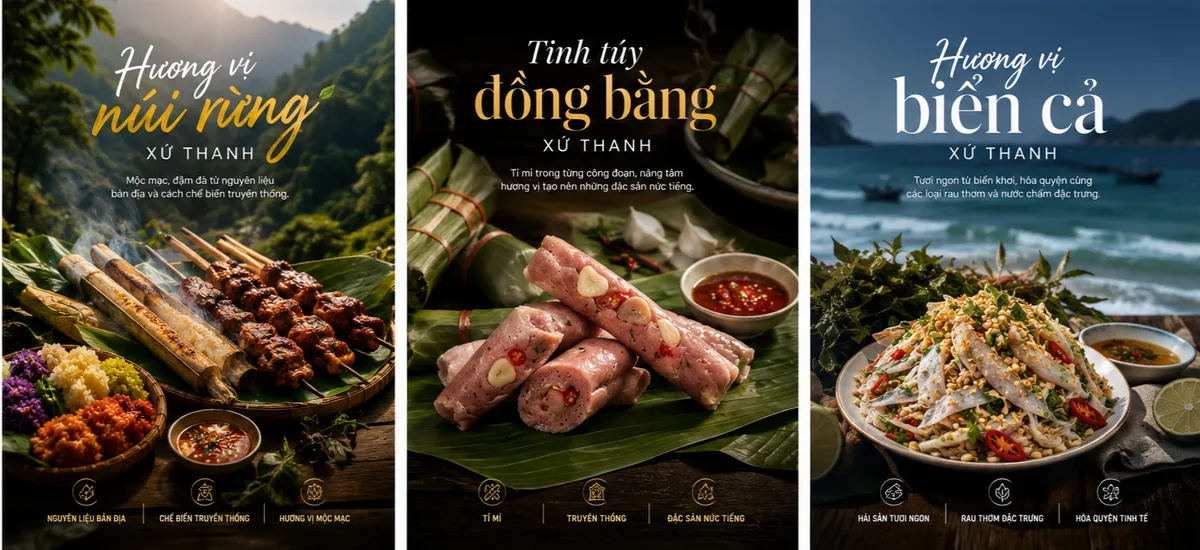 Ẩm thực xứ Thanh &ndash; Bản h&ograve;a vị của n&uacute;i rừng, đồng bằng v&agrave; biển cả- Ảnh 2.