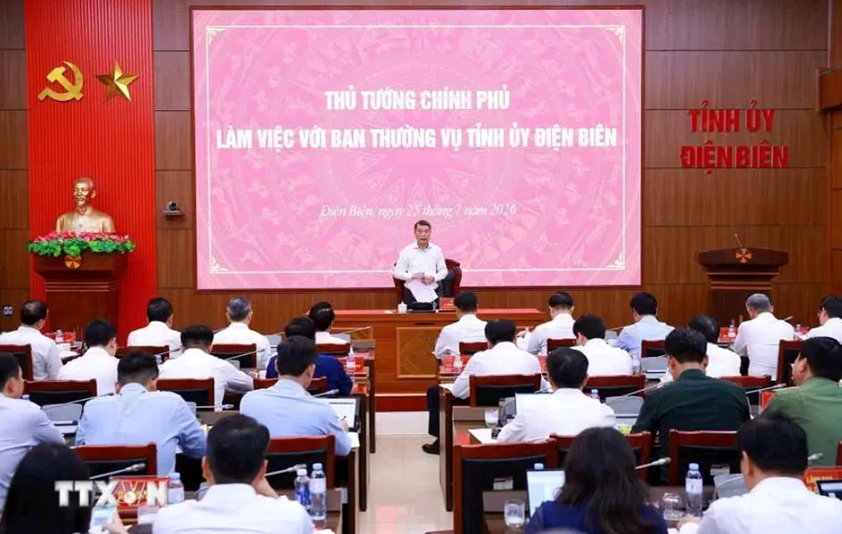 ĐIỆN BIÊN CẦN KHAI THÁC LỢI THẾ BIÊN GIỚI, TẠO ĐỘNG LỰC TĂNG TRƯỞNG - Ảnh 1.