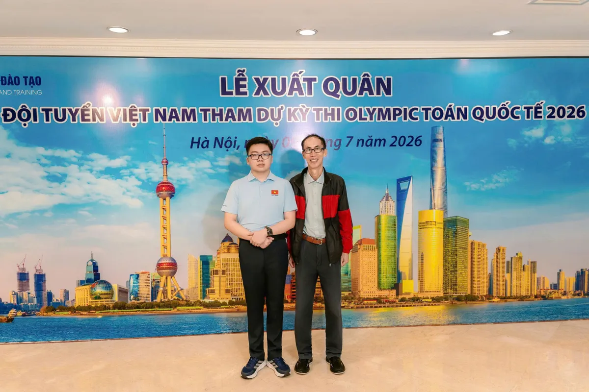 Gặp gỡ nam sinh giành 2 huy chương Olympic Toán quốc tế - Ảnh 6.