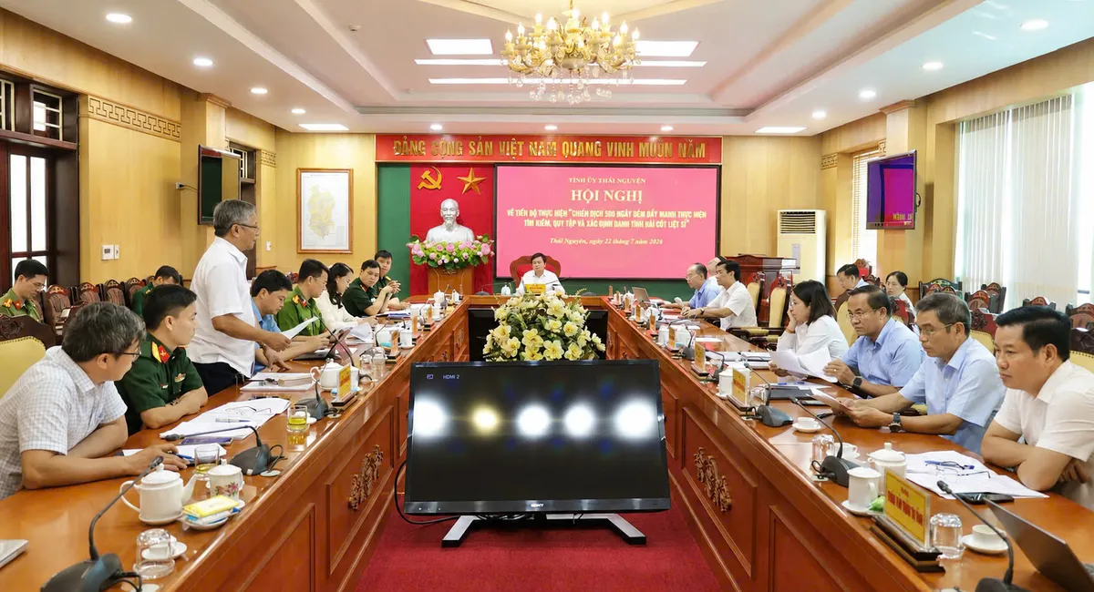 Thái Nguyên: Quyết tâm trả lại tên cho các anh hùng liệt sĩ trong Chiến dịch 500 ngày đêm- Ảnh 4.