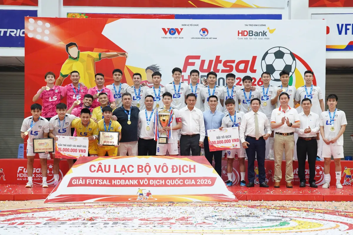 Thái Sơn Bắc vô địch futsal Quốc gia sau 16 năm- Ảnh 2.