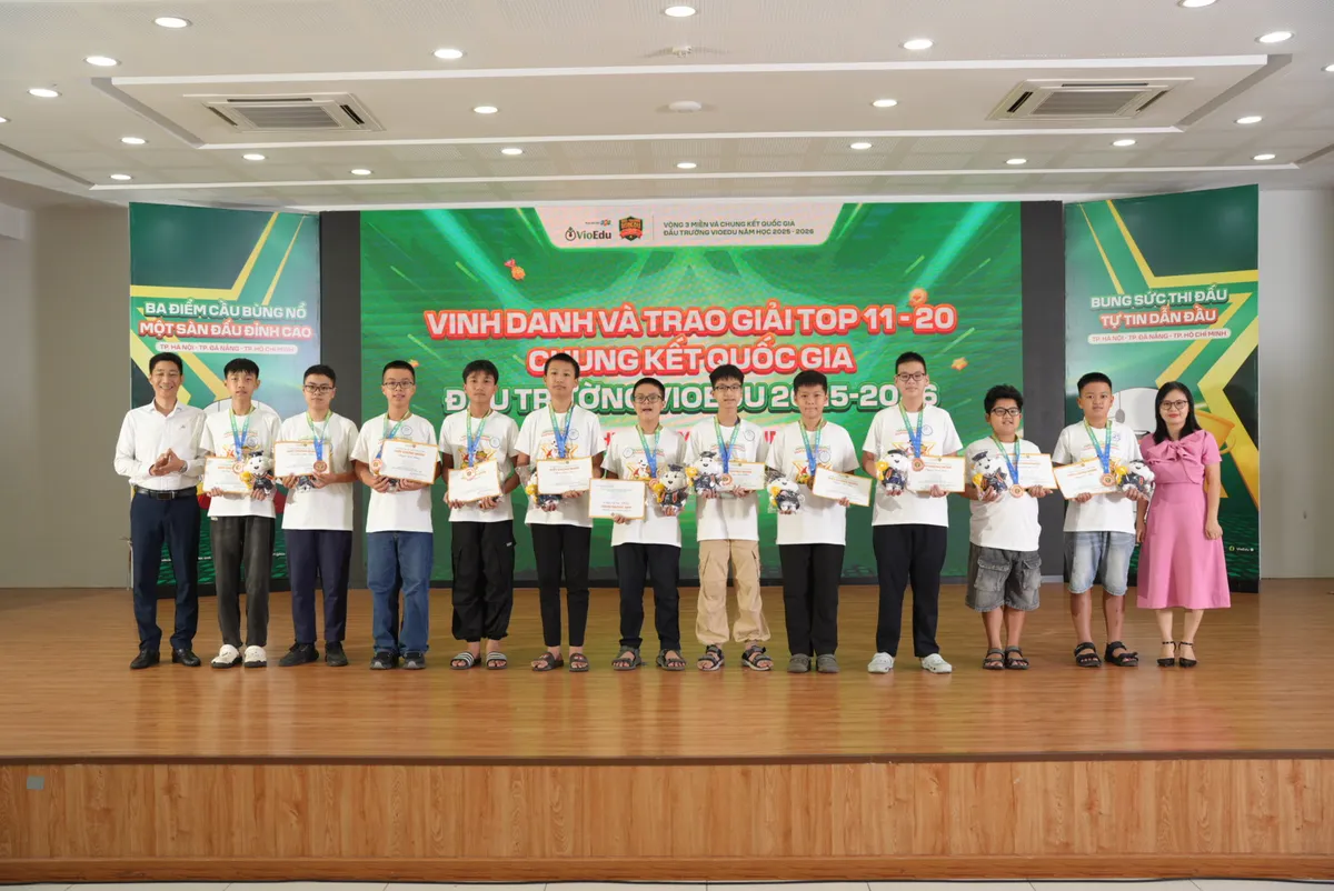 3.550 học sinh tranh t&agrave;i tại chung kết Đấu trường VioEdu 2026  - Ảnh 4.