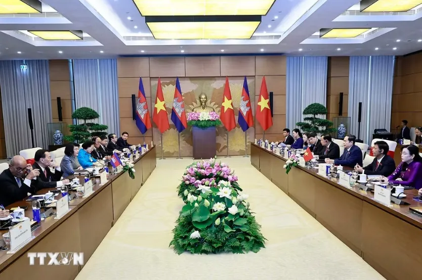 Việt Nam - Campuchia tăng cường chia sẻ kinh nghiệm lập ph&aacute;p - Ảnh 2.