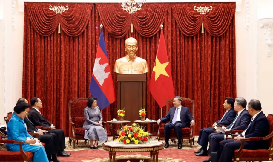 Quan hệ Việt Nam - Campuchia l&agrave; t&agrave;i sản chung v&ocirc; gi&aacute; cần tiếp tục vun đắp - Ảnh 2.