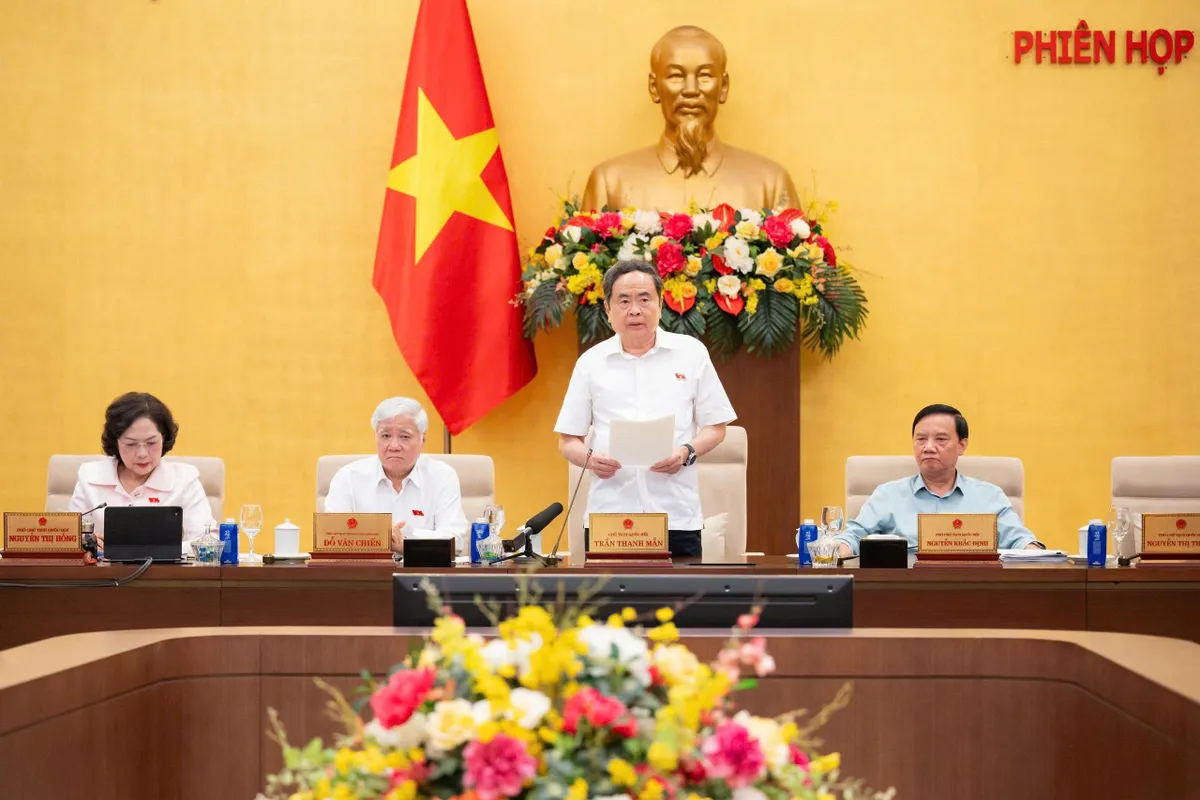 Ủy ban Thường vụ Quốc hội ho&agrave;n th&agrave;nh Phi&ecirc;n họp thứ 4 với khối lượng c&ocirc;ng việc kỷ lục - Ảnh 1.