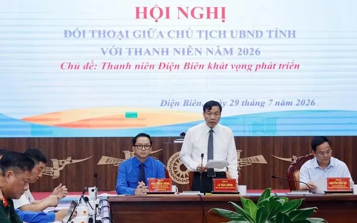 Quang cảnh buổi đối thoại. Ảnh: QĐ