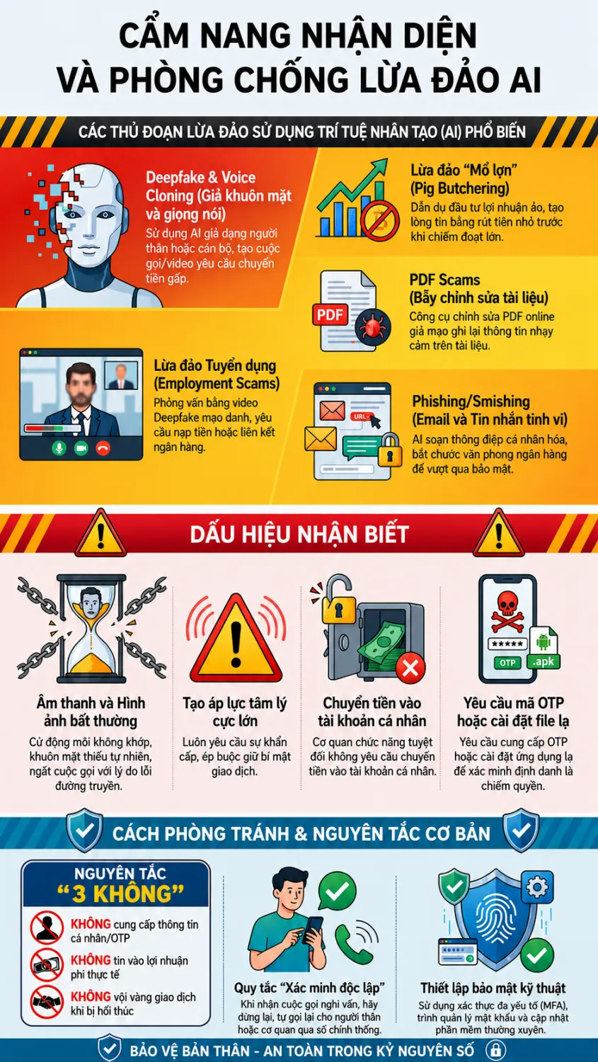 Lừa đảo sử dụng trí tuệ nhân tạo (AI): Cách nhận biết và phòng tránh - Ảnh 1.