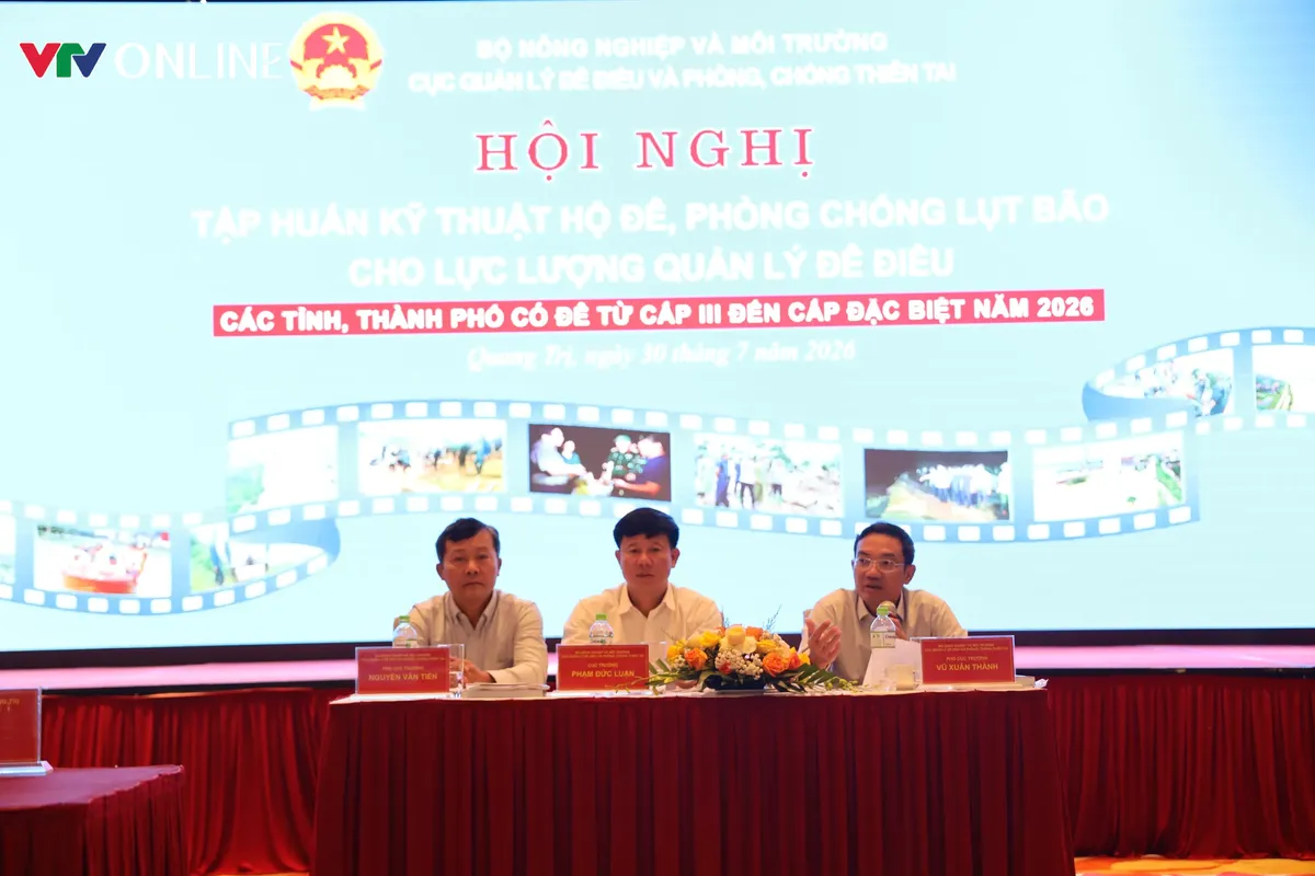 Gần 1.000 sự cố đê điều, không thể chủ quan trong mùa lũ, bão - Ảnh 1.