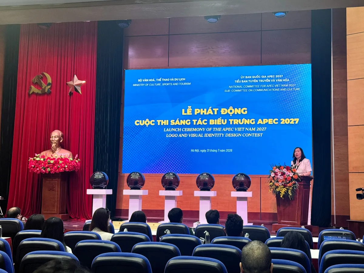 Phát động cuộc thi sáng tác biểu trưng APEC Việt Nam 2027 - Ảnh 1.
