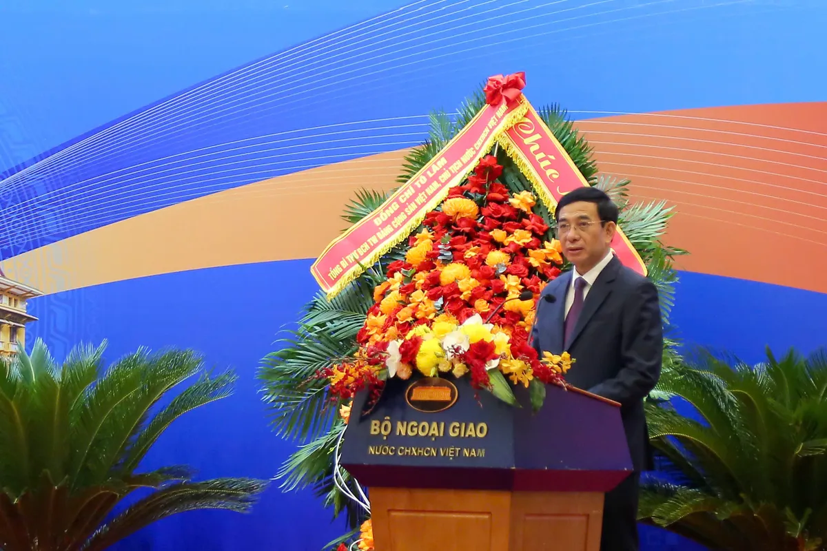 Tổng B&iacute; thư, Chủ tịch nước T&ocirc; L&acirc;m dự phi&ecirc;n khai mạc Hội nghị Ngoại giao lần thứ 33 - Ảnh 4.