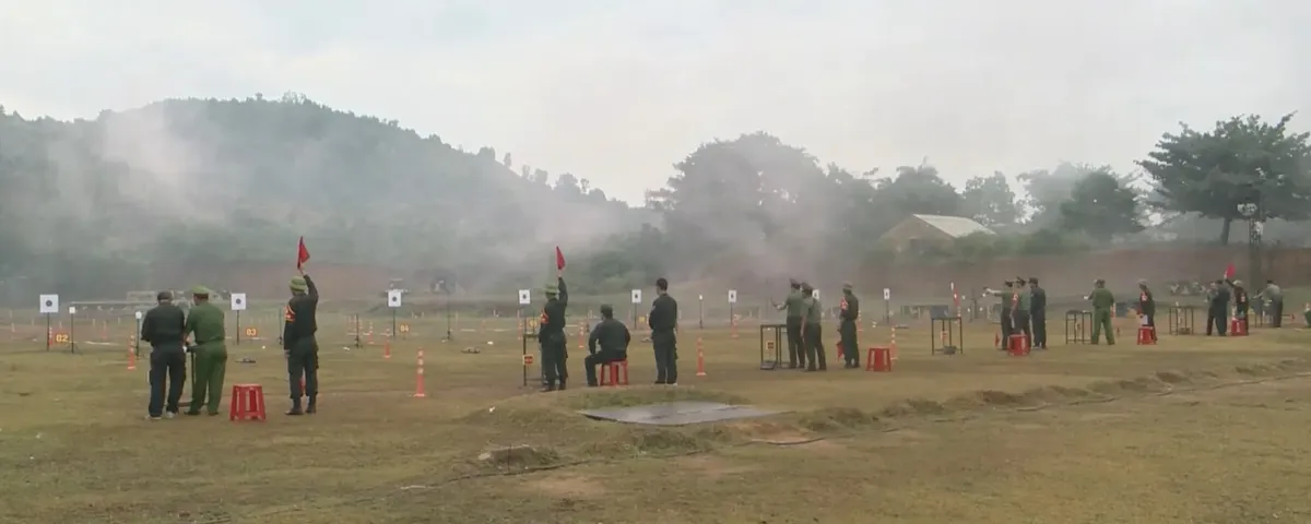 Chung kết bắn s&uacute;ng Hội thao C&ocirc;ng an nh&acirc;n d&acirc;n 2026: N&acirc;ng cao bản lĩnh v&agrave; kỹ năng chiến đấu- Ảnh 3.