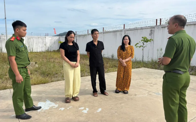Các đối tượng bị bắt giữ (Nguồn: Bộ Công an)