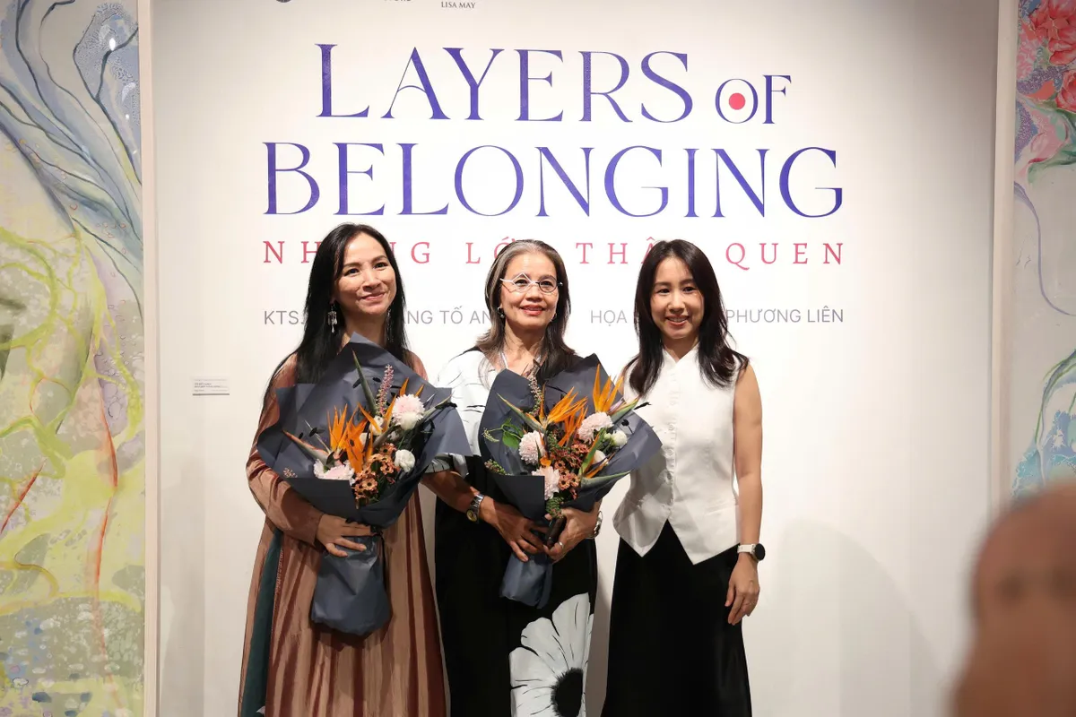Triển lãm "Layers of Belonging": Nơi giấy và nước kể chuyện "sự thuộc về"- Ảnh 4.