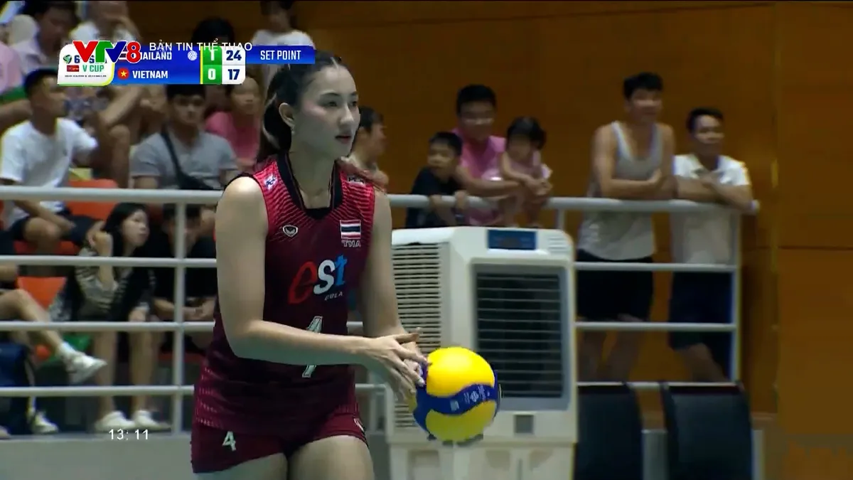Thua nhanh Thái Lan, tuyển bóng chuyền nữ Việt Nam hụt ngôi vô địch chặng 1 SEA V.CUP- Ảnh 1. Thua nhanh Thái Lan, tuyển bóng chuyền nữ Việt Nam hụt ngôi vô địch chặng 1 SEA V.CUP- Ảnh 1.