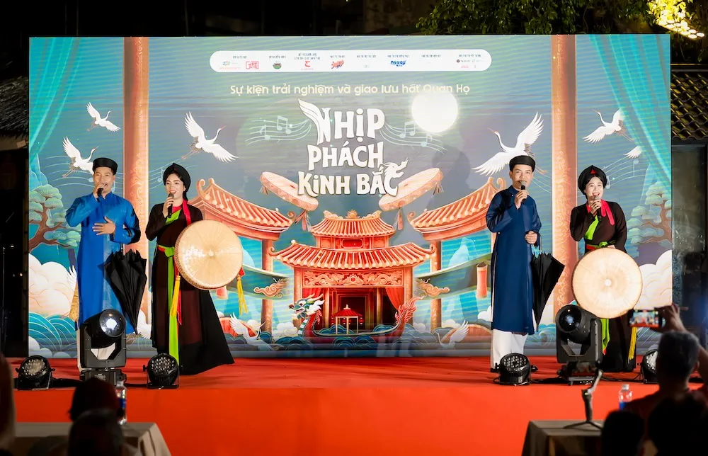 "Nhịp phách Kinh Bắc" đưa Quan họ đến gần với người trẻ - Ảnh 3.