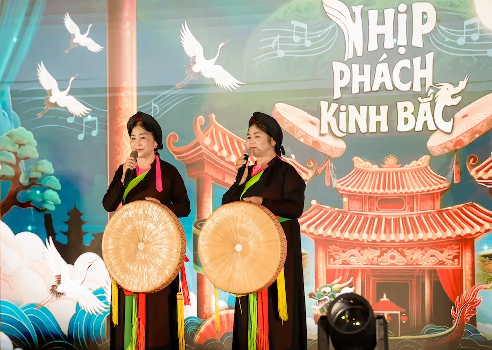 "Nhịp phách Kinh Bắc" đưa Quan họ đến gần với người trẻ - Ảnh 1.