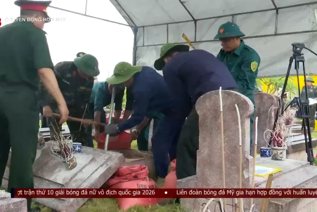 Hà Tĩnh hoàn thành lấy mẫu ADN liệt sĩ trước mùa mưa- Ảnh 1. Hà Tĩnh hoàn thành lấy mẫu ADN liệt sĩ trước mùa mưa- Ảnh 1.