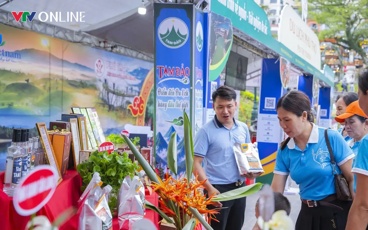 Du khách tham quan tại Khu Du lịch xã Tam Đảo. Ảnh: Thu Hường