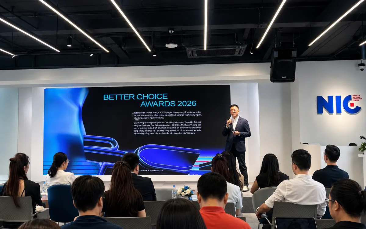 Khởi động Better Choice Awards 2026: Định h&igrave;nh hệ sinh th&aacute;i đổi mới s&aacute;ng tạo ph&aacute;t triển bền vững- Ảnh 1.