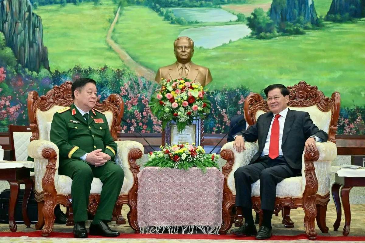 Gắn kết chiến lược hợp tác quốc phòng Việt Nam - Lào - Ảnh 1.