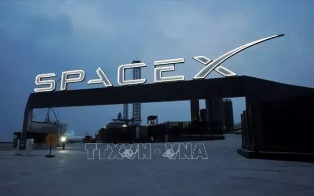 Cổ phiếu SpaceX lao dốc sau báo cáo quý - Ảnh: TTXVN 