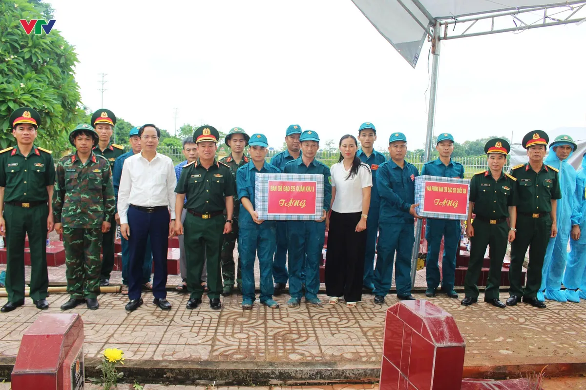 Ninh Bình hoàn thành giai đoạn 1 lấy mẫu hài cốt liệt sĩ phục vụ giám định ADN - Ảnh 6.