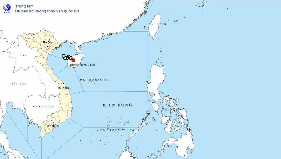 Áp thấp nhiệt đới suy yếu thành vùng áp thấp, nhiều vùng biển gió vẫn mạnh - Ảnh 1.