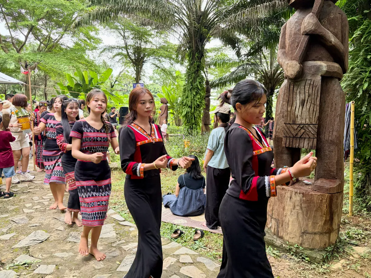 Đánh thức giác quan với không gian Tây Nguyên mới tại Làng Văn hóa - Du lịch các dân tộc Việt Nam- Ảnh 1.
