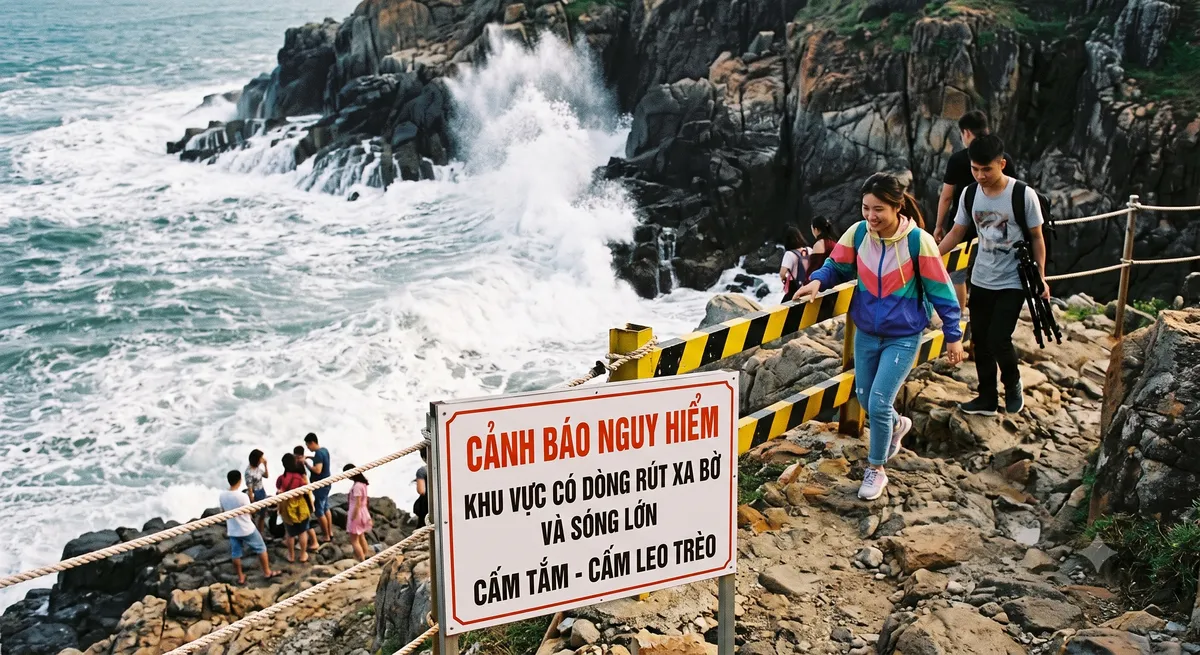 Cảnh báo mất an toàn khi du lịch check-in tự phát - Ảnh 2. Cảnh báo mất an toàn khi du lịch check-in tự phát - Ảnh 2.