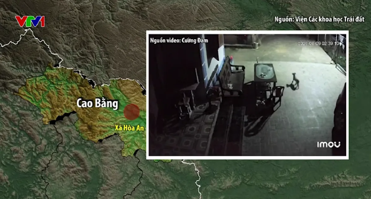Động đất gây rung lắc tại Cao Bằng- Ảnh 1.
