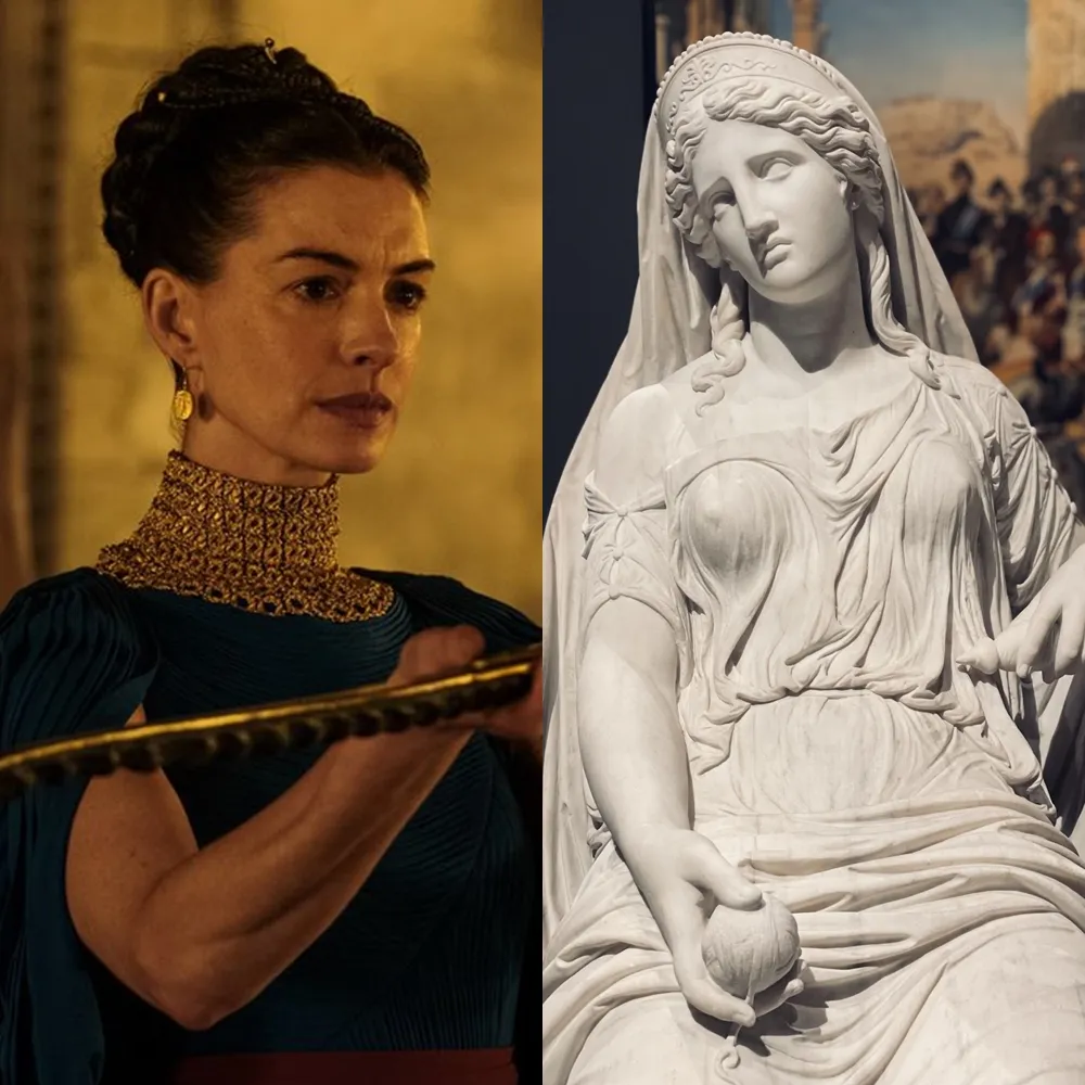 Anne Hathaway & biểu tượng thủy chung của sử thi Hy Lạp- Ảnh 1.