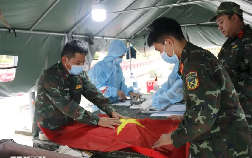 Lâm Đồng hoàn thành sớm việc lấy mẫu, số hóa thông tin tại 11 nghĩa trang liệt sĩ. Ảnh: TTXVN