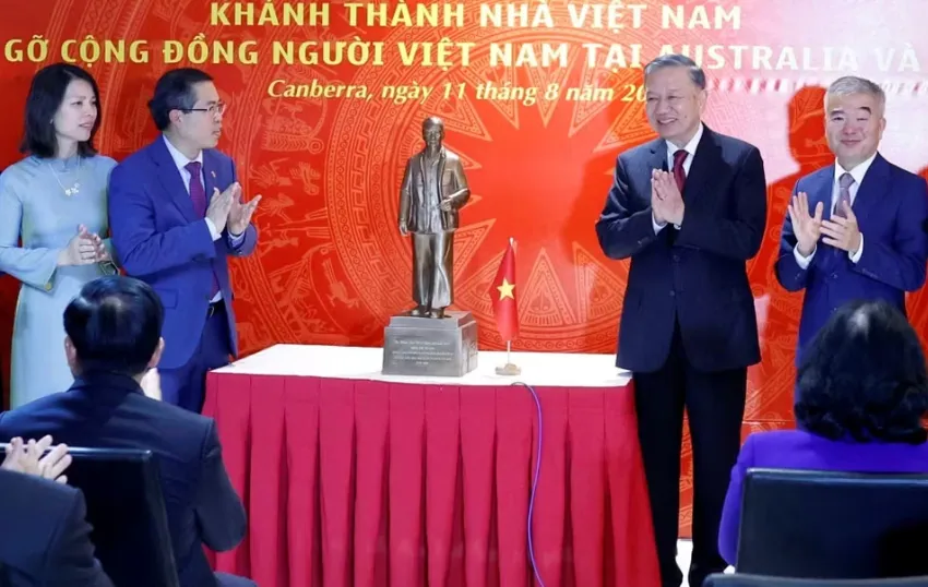 Tổng Bí Thư, Chủ tịch nước thăm cộng đồng người Việt tại Australia - Ảnh 3.