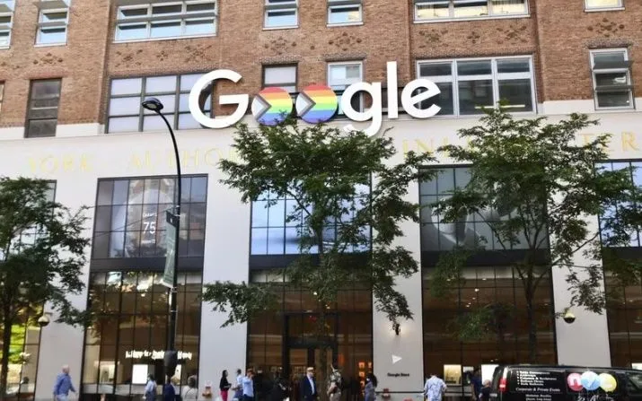 Một cửa hàng của Google tại New York, Mỹ. (Ảnh: Kyodo/TTXVN)
