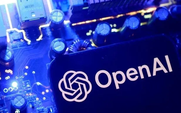 Logo của công ty OpenAI. ẢNH: REUTERS
