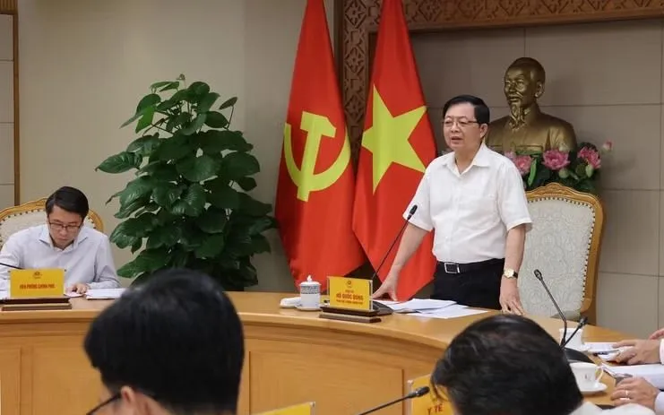 Phó Thủ tướng Hồ Quốc Dũng phát biểu chỉ đạo. Ảnh: TTXVN 