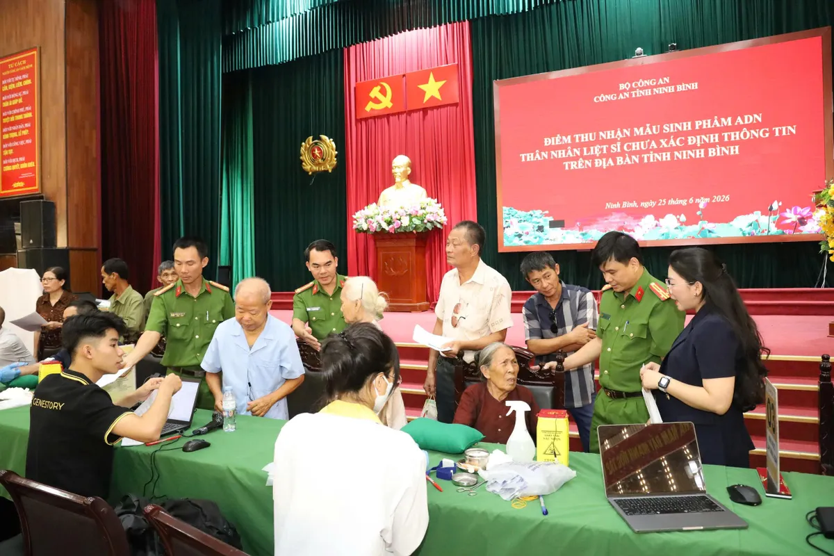 Ninh B&igrave;nh nối d&agrave;i h&agrave;nh tr&igrave;nh t&igrave;m danh t&iacute;nh c&aacute;c liệt sĩ - Ảnh 4.