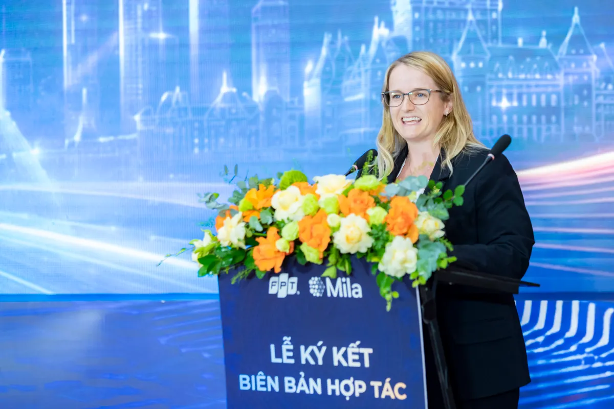 Ph&oacute; Thủ tướng Hồ Quốc Dũng: Hợp t&aacute;c quốc tế gi&uacute;p Việt Nam chủ động tham gia v&agrave;o chuỗi gi&aacute; trị AI to&agrave;n cầu - Ảnh 3.