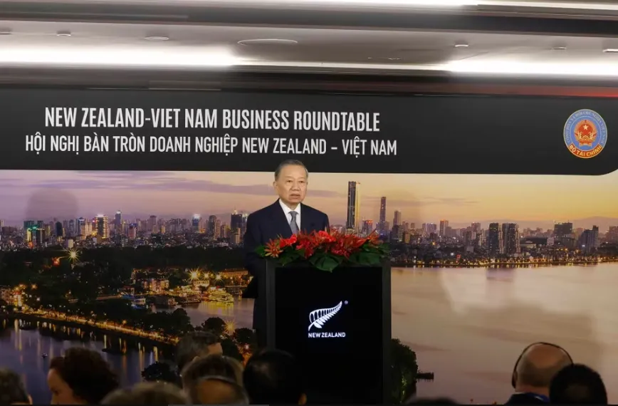 Tổng Bí thư, Chủ tịch nước Tô Lâm dự Hội nghị bàn tròn doanh nghiệp New Zealand - Việt Nam - Ảnh 2.