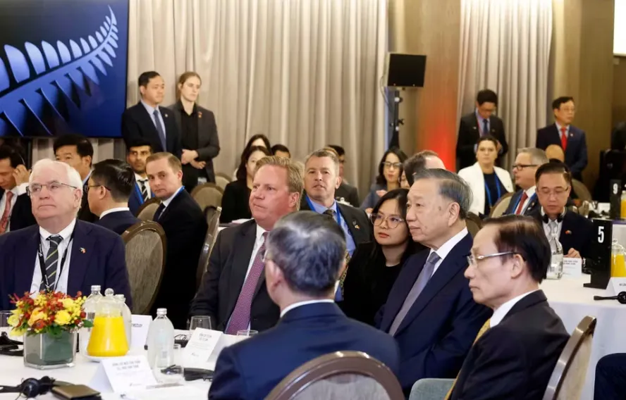 Tổng Bí thư, Chủ tịch nước Tô Lâm dự Hội nghị bàn tròn doanh nghiệp New Zealand - Việt Nam - Ảnh 3.