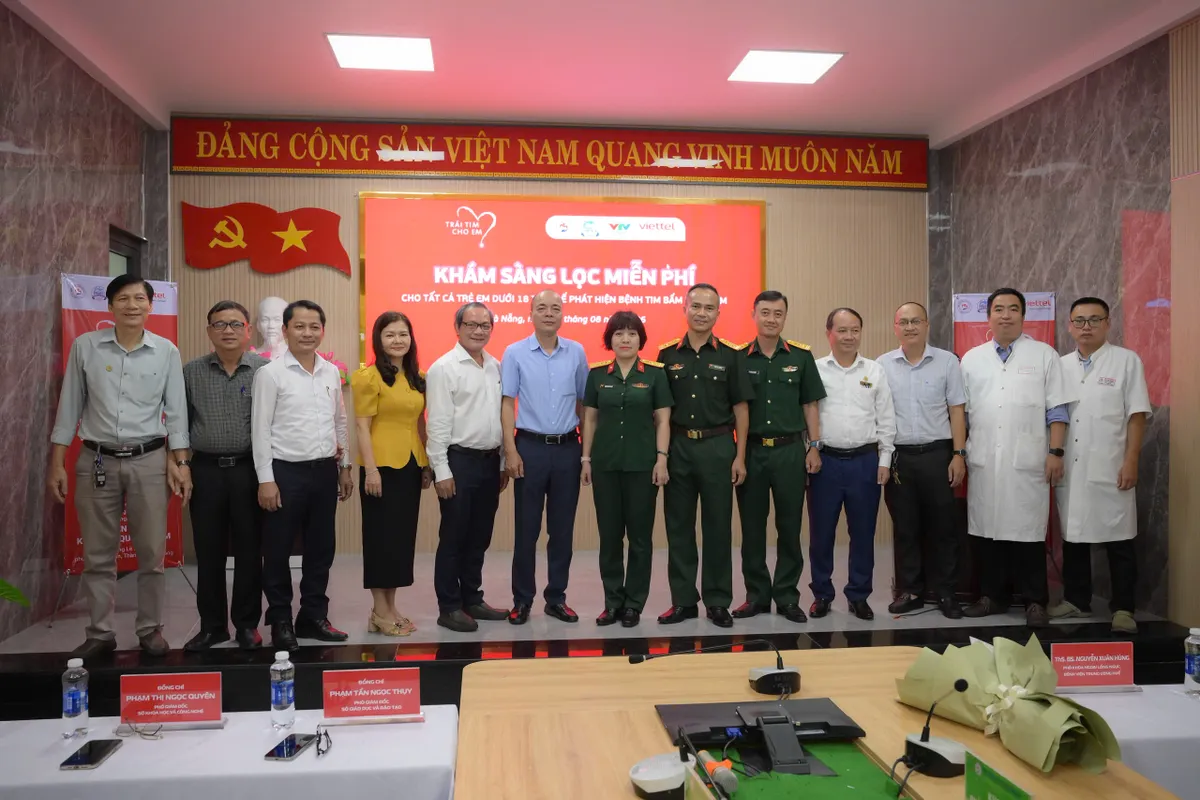 Khai mạc chương tr&igrave;nh kh&aacute;m s&agrave;ng lọc tim bẩm sinh miễn ph&iacute; cho trẻ em tại Đ&agrave; Nẵng- Ảnh 7.