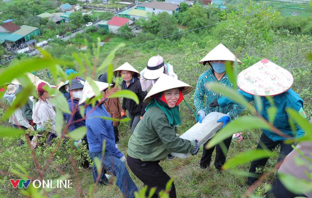Nghệ An: Phục dựng dòng chữ “Bác Hồ sống mãi”, phát huy giá trị lịch sử của dân tộc - Ảnh 1.