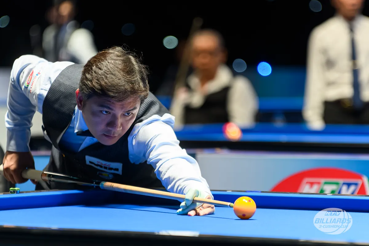 Trần Thanh Lực vô địch thuyết phục giải billiards carom 3 băng quốc tế- Ảnh 1.