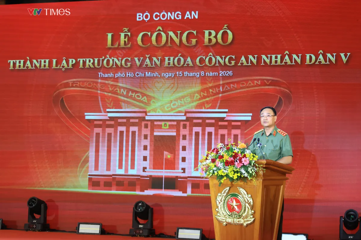 Bộ Công an công bố thành lập Trường Văn hóa Công an nhân dân V- Ảnh 3.