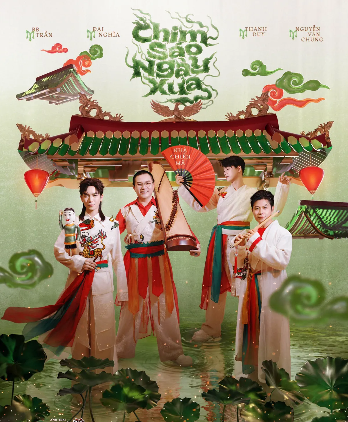 Nghệ thuật múa rối nước truyền thống được tôn vinh trên sân khấu Anh trai vượt ngàn chông gai 2026 - Ảnh 1.