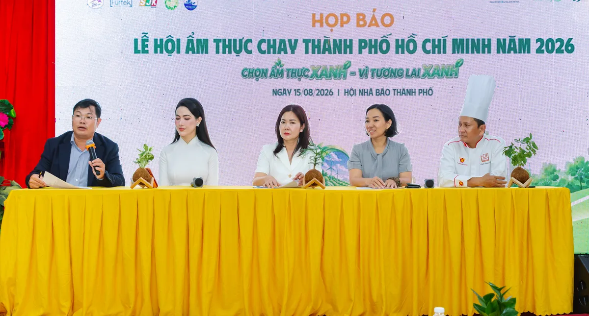 Lễ hội ẩm thực chay TP Hồ Chí Minh 2026 kết nối ẩm thực và lối sống xanh- Ảnh 2.