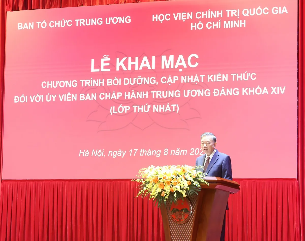 Tổng B&iacute; thư, Chủ tịch nước T&ocirc; L&acirc;m: C&aacute;n bộ cấp chiến lược cần c&oacute; năng lực h&agrave;nh động cao hơn - Ảnh 1.